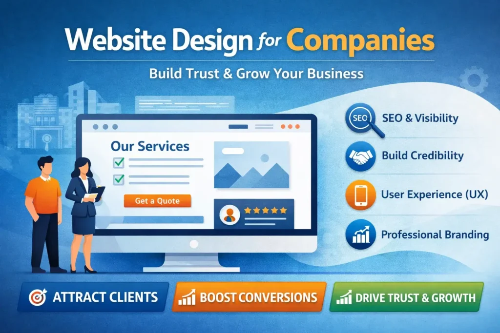 Website Design for Companies: How Smart Design Builds Trust and Drives Growth